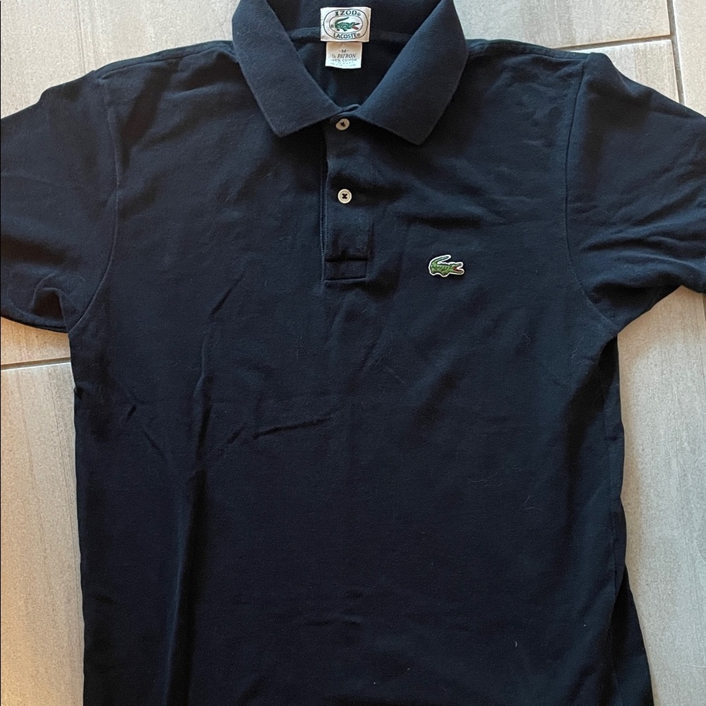 Lacoste Men's black  Polo Shirt sz M